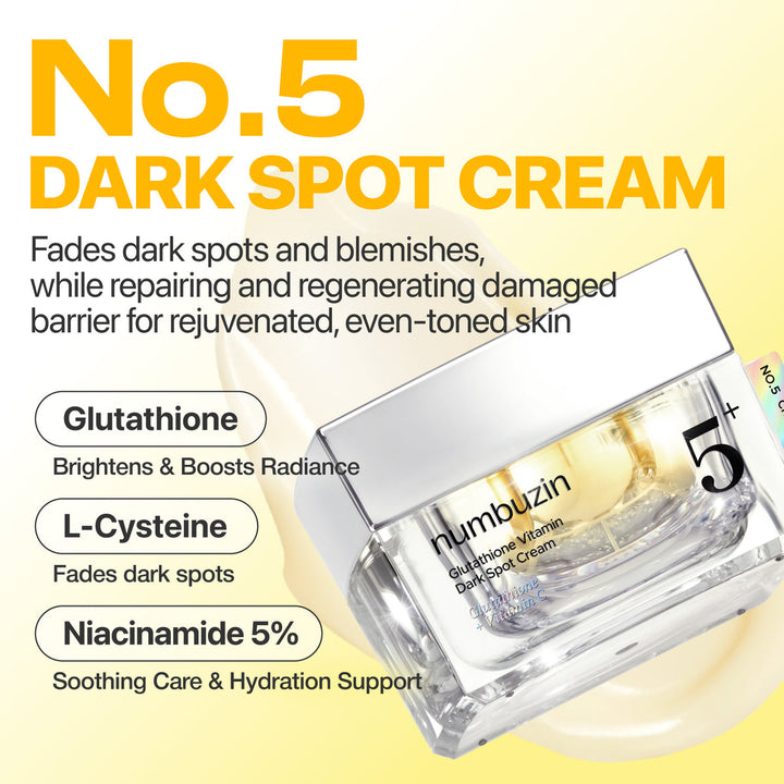 Translation missing: en.Numbuzin 5+ Glutathione Vitamin Dark Spot Cream