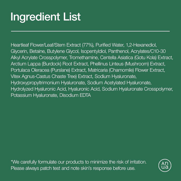 Translation missing: en.Anua 77+ Heartleaf Soothing Toner