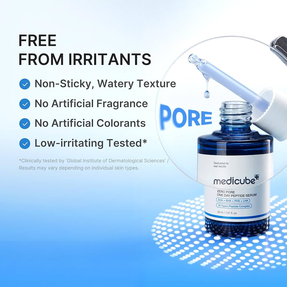 Medicube Zero Pore One Day Peptide Serum