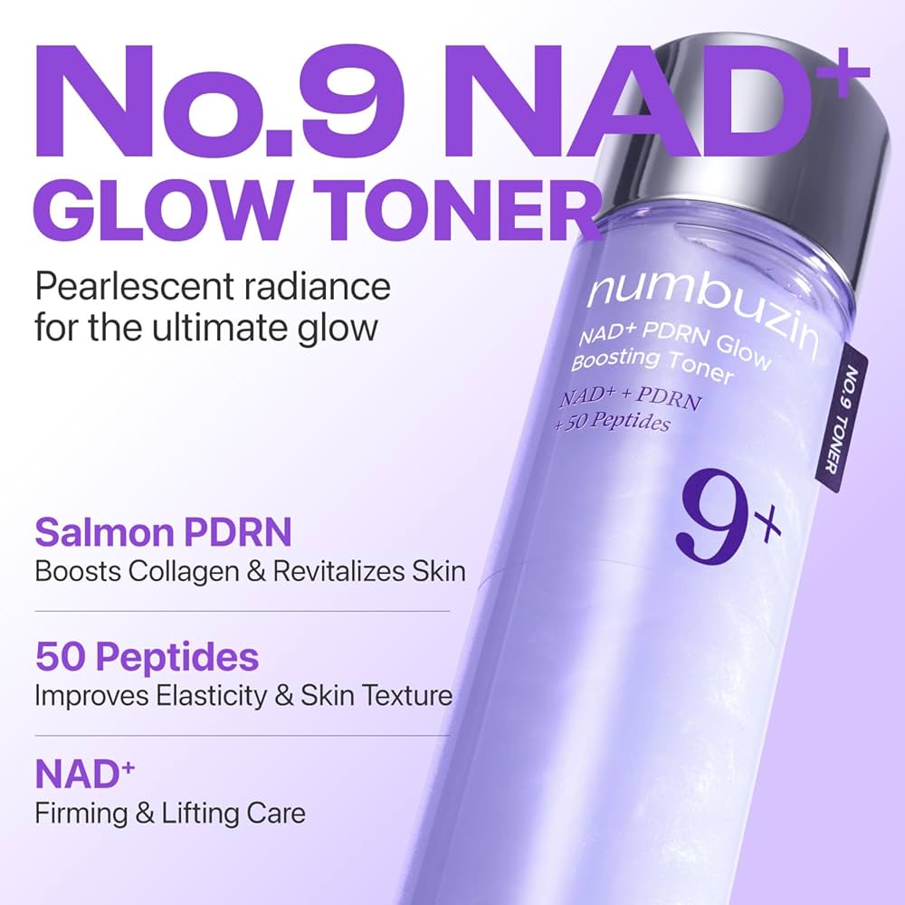 Numbuzin NAD + PDRN + 50 Peptides Glow Boosting Toner