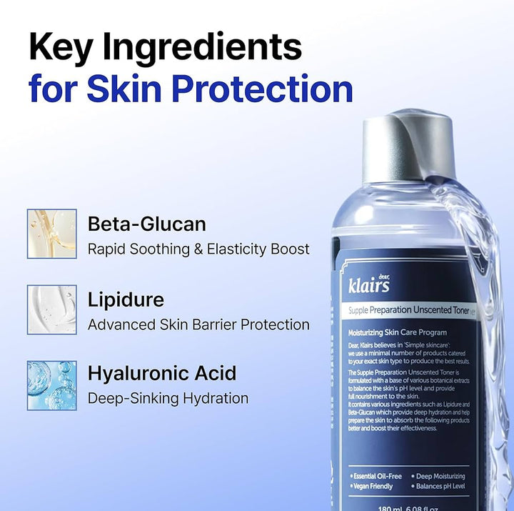 Translation missing: en.Dear, Klairs Supple Preparation Unscented Toner