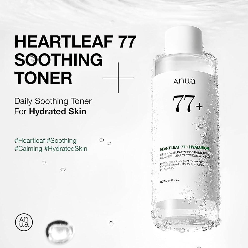 Anua 77+ Heartleaf Soothing Toner