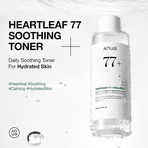 Anua 77+ Heartleaf Soothing Toner