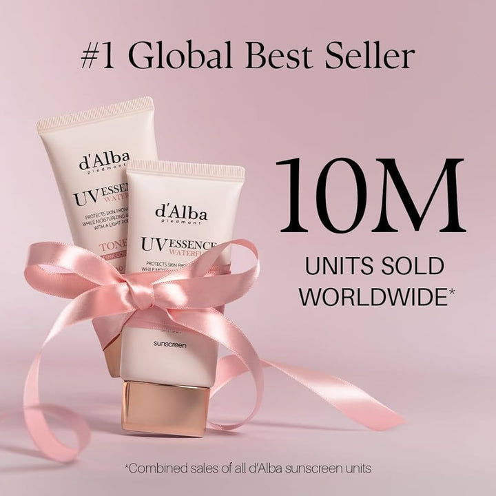 Translation missing: en.D’Alba UV Essence Waterfull + Tone-Up Pink Correcting Sun Cream