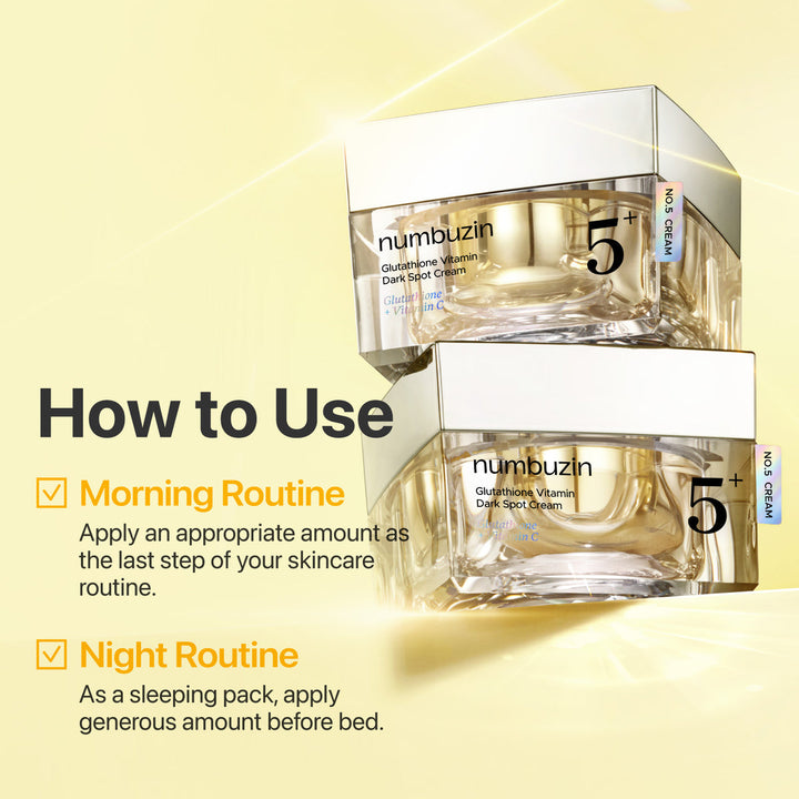 Translation missing: en.Numbuzin 5+ Glutathione Vitamin Dark Spot Cream