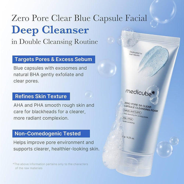 Translation missing: en.Medicube Zero Pore Sa Clear Capsule Cleansing Foam