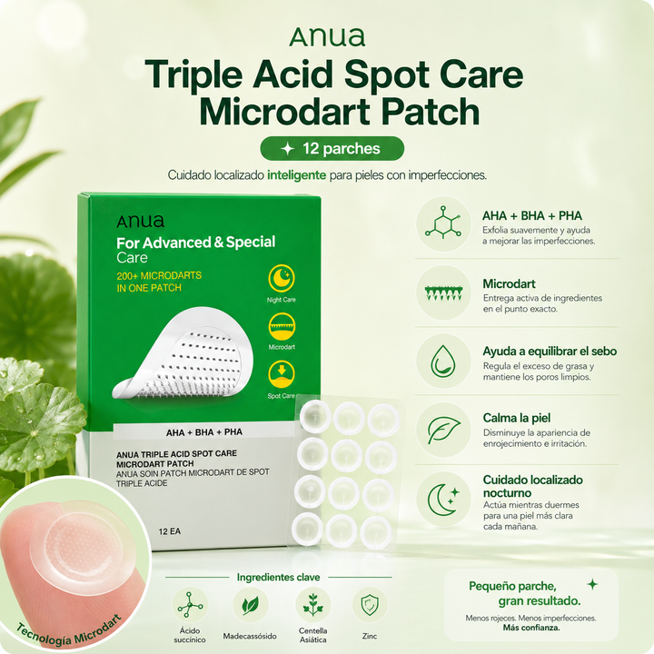 Translation missing: en.Anua Triple Acid Spot Care Microdart Patch – 12 unidades