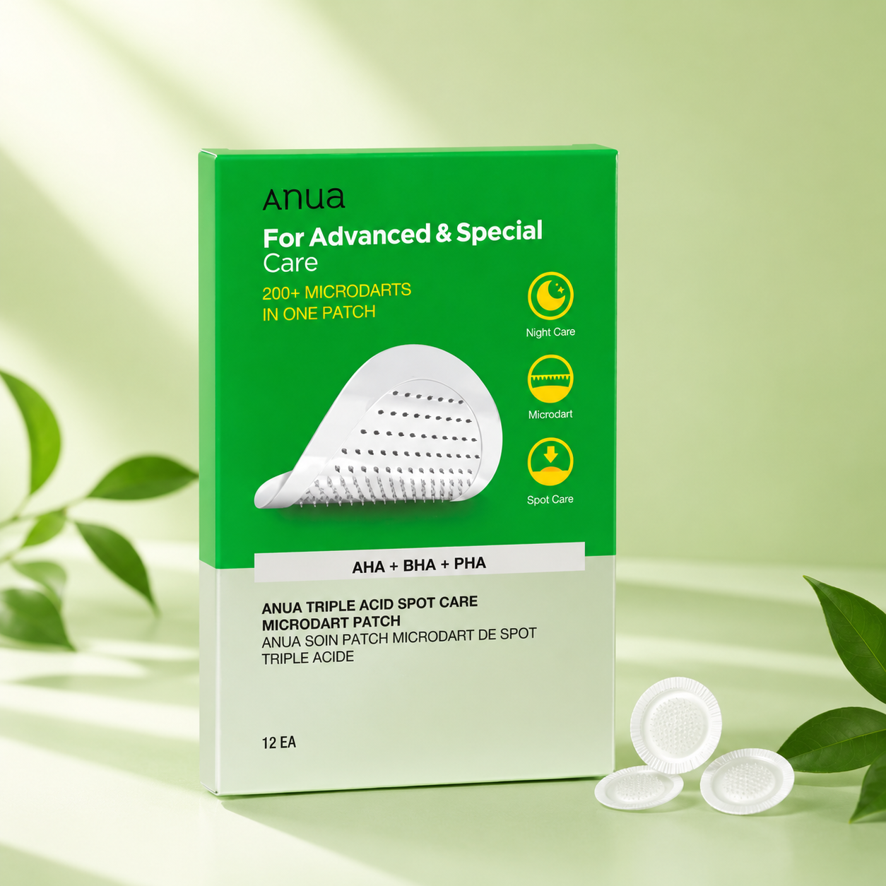 Translation missing: en.Anua Triple Acid Spot Care Microdart Patch – 12 unidades