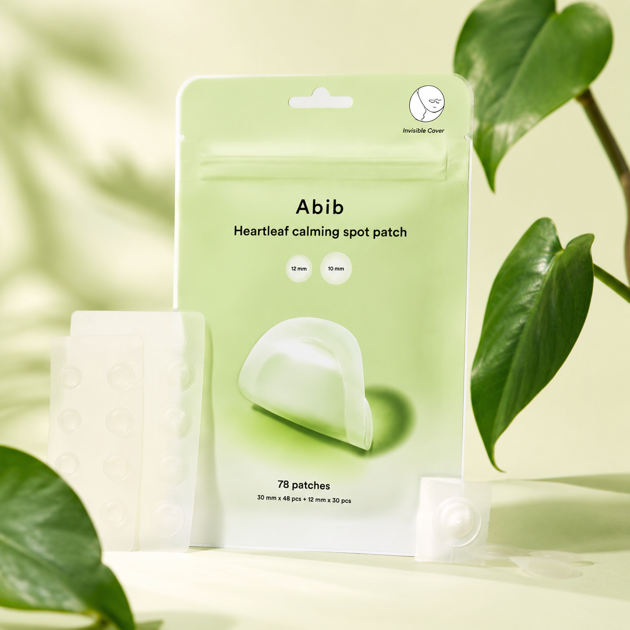 Translation missing: en.[Parche para acné] Abib Heartleaf Calming Spot Patch (78ea)