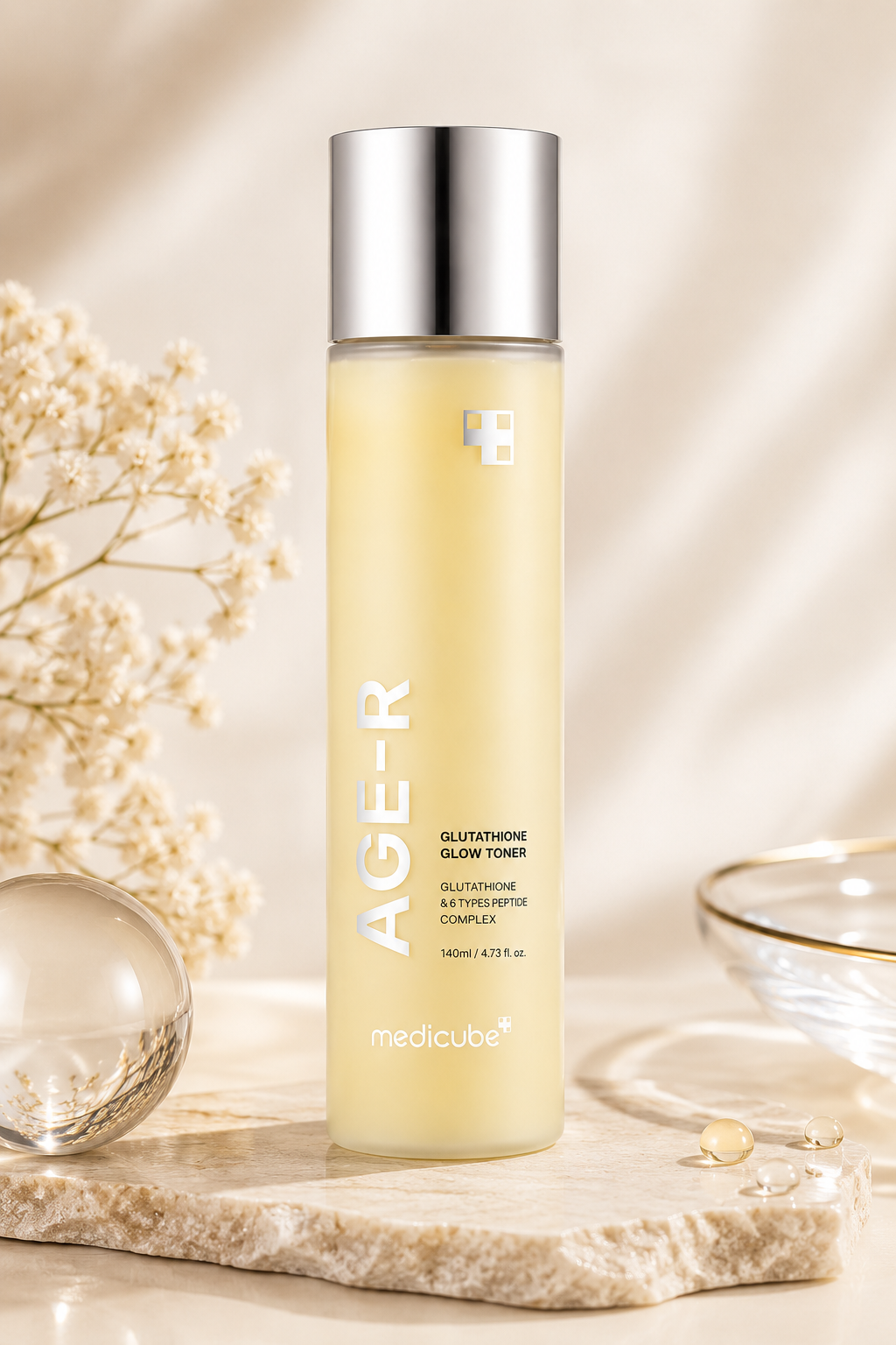 Medicube AGE-R Glutathione Glow Toner – 140ml