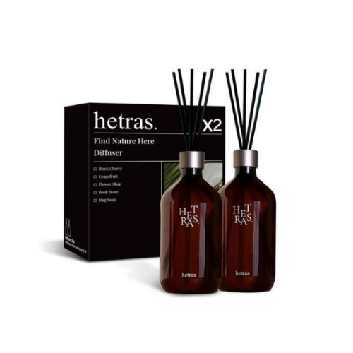 Translation missing: en.Hetras Premium Diffuser Hotel Wood 500ml x 2ea