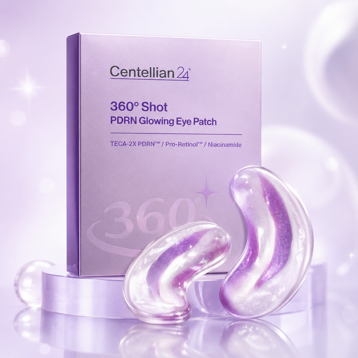 Centellian24 360° Shot PDRN Glowing Eye Patch – 6 pares